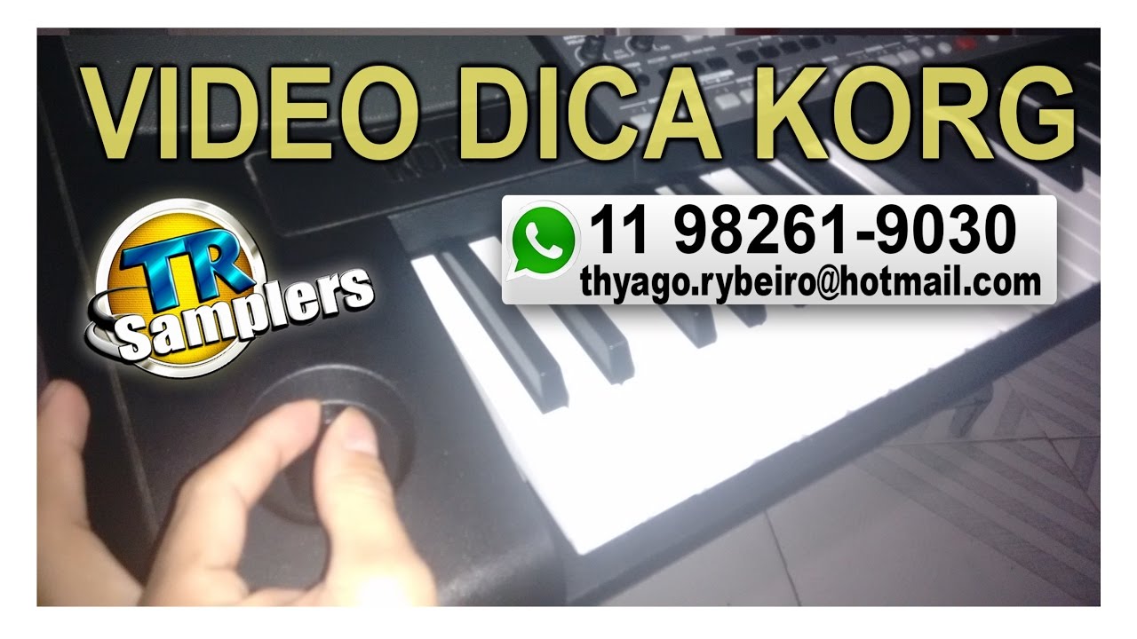 DICA KORG PA600- PITCH BEND DESAFINANDO??? RESOLVA VOC&Ecirc; MESMO APENAS COM CONFIGURA&Ccedil;&Atilde;O