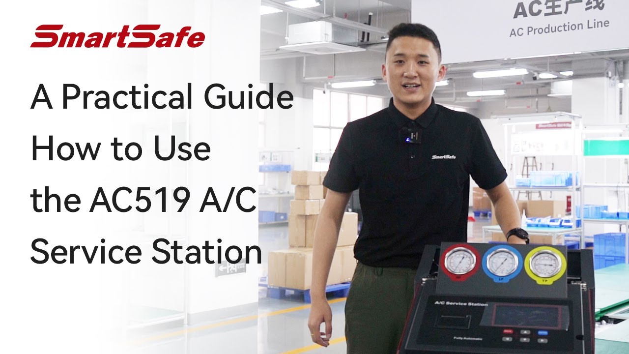 How to Use the AC519 A/C Service Station: A Practical Guide