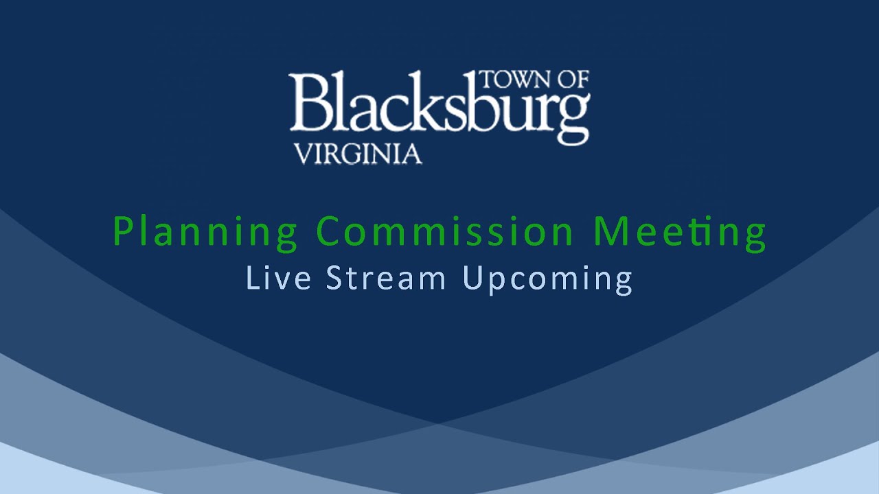 Blacksburg Planning Commission Meeting - January 6, 2026