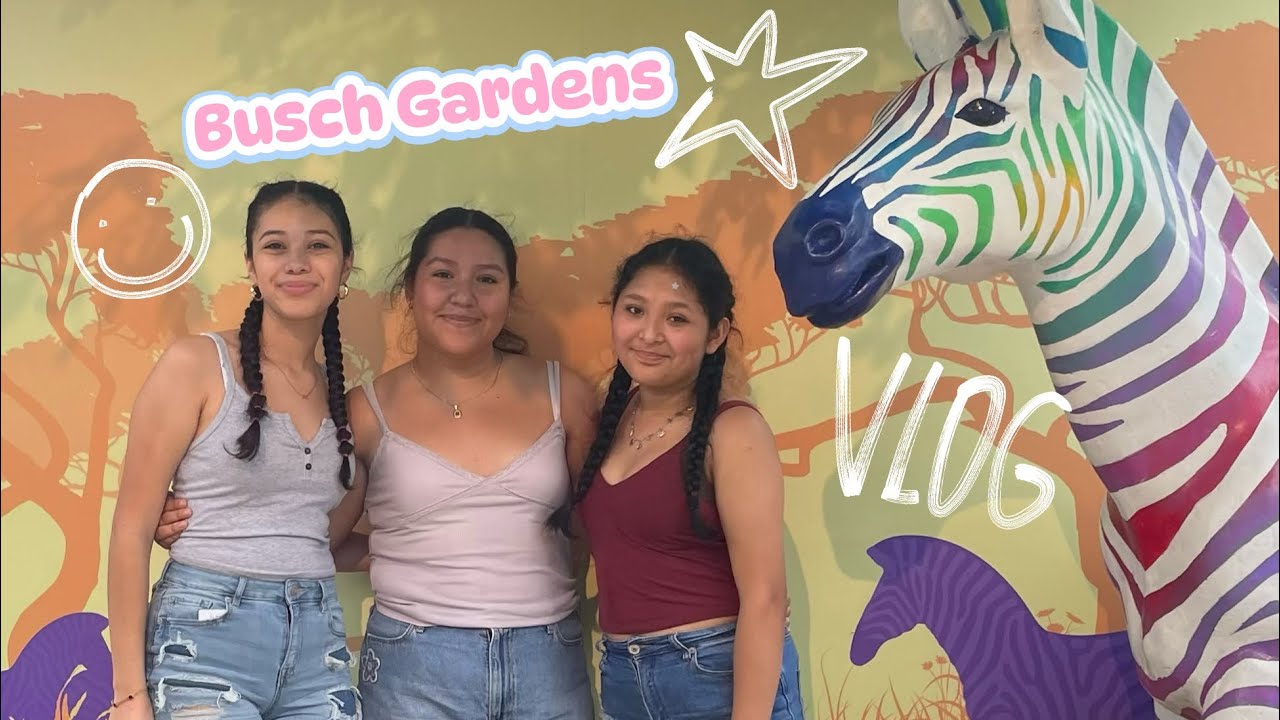 Busch Gardens Vlog! (With the sleepover gang)