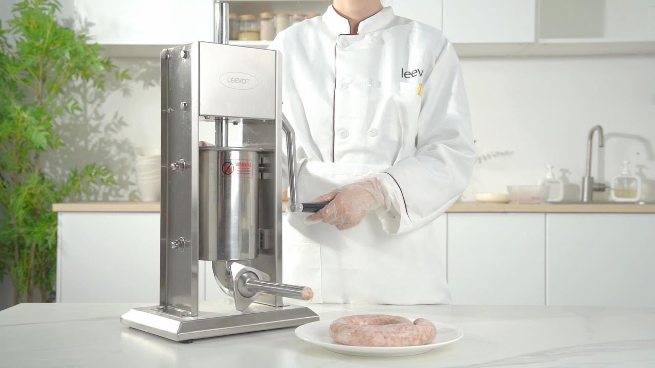 Unleash Culinary Magic with Our Manual Sausage Stuffer! #SausageMagic #KitchenInnovation #sausage