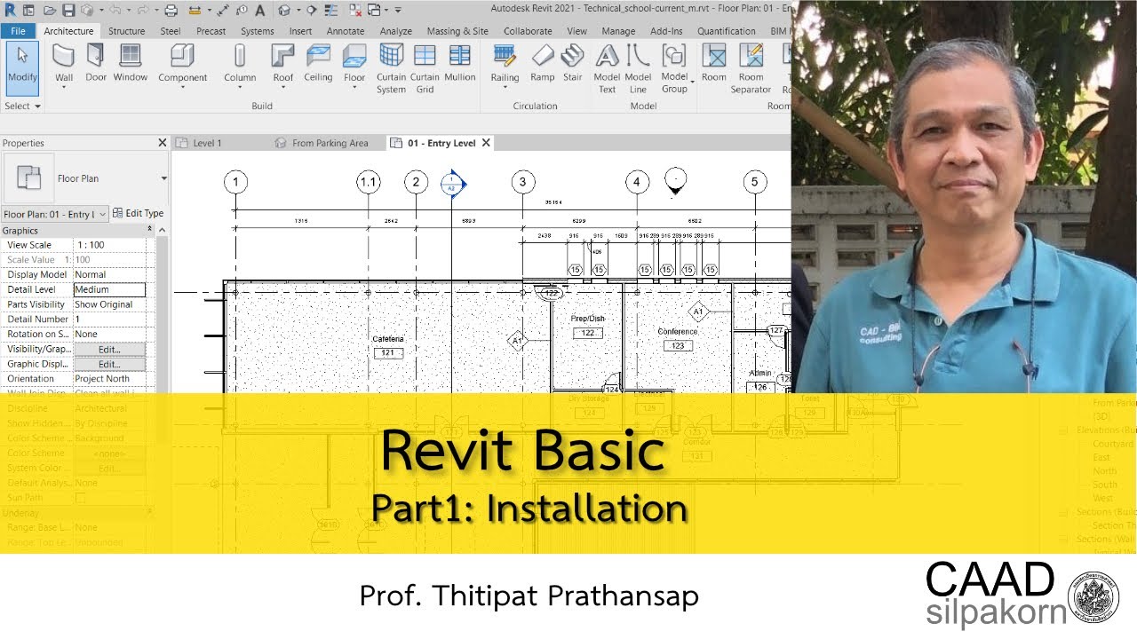 Revit Basic: Part 1-Installation