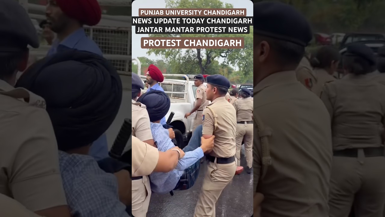 🙏CHANDIGARH NEWS #jantarmantar #protest #chandigarh #news #update #trending #todaynews #shorts