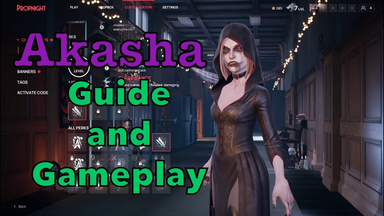Propnight Killer Akasha! Killer Guide and Gameplay!