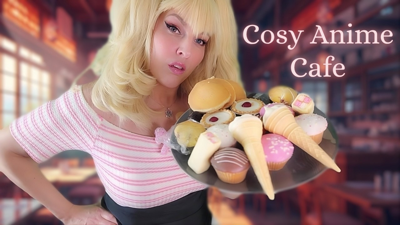 ASMR Anime Café Date: Must-Hear Whispers, Feed You ChocolateTruffle! 😘