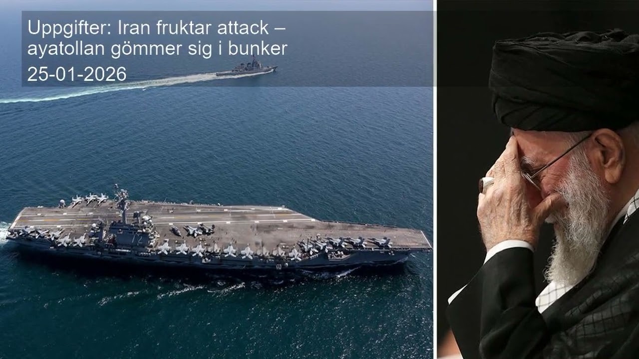 Uppgifter: Iran fruktar attack – ayatollan gömmer sig i bunker