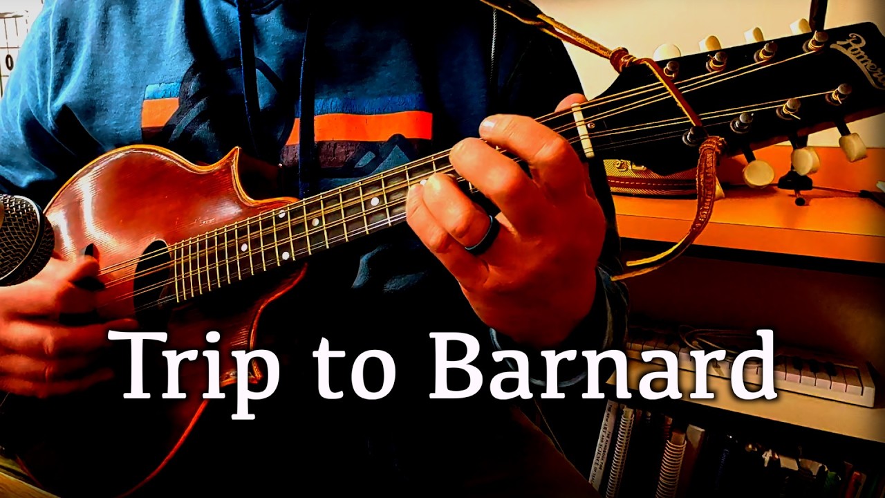 Trip to Barnard | jig | solo mandola | tablature