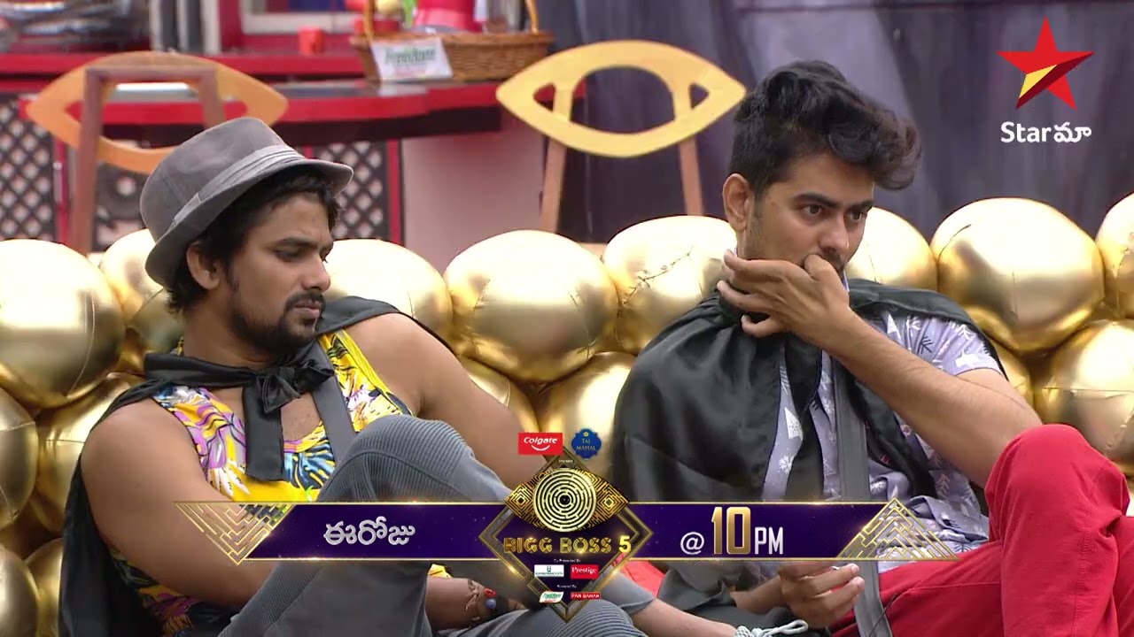 Evarini evartho swap chestharu?? #Shanmukh right ye na?#BiggBossTelugu5 today at 10 PM on #StarMaa