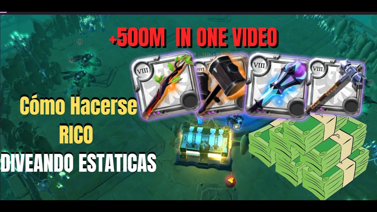 FIGHT STATIC  |ALBION ONLINE | +300M SILVER
