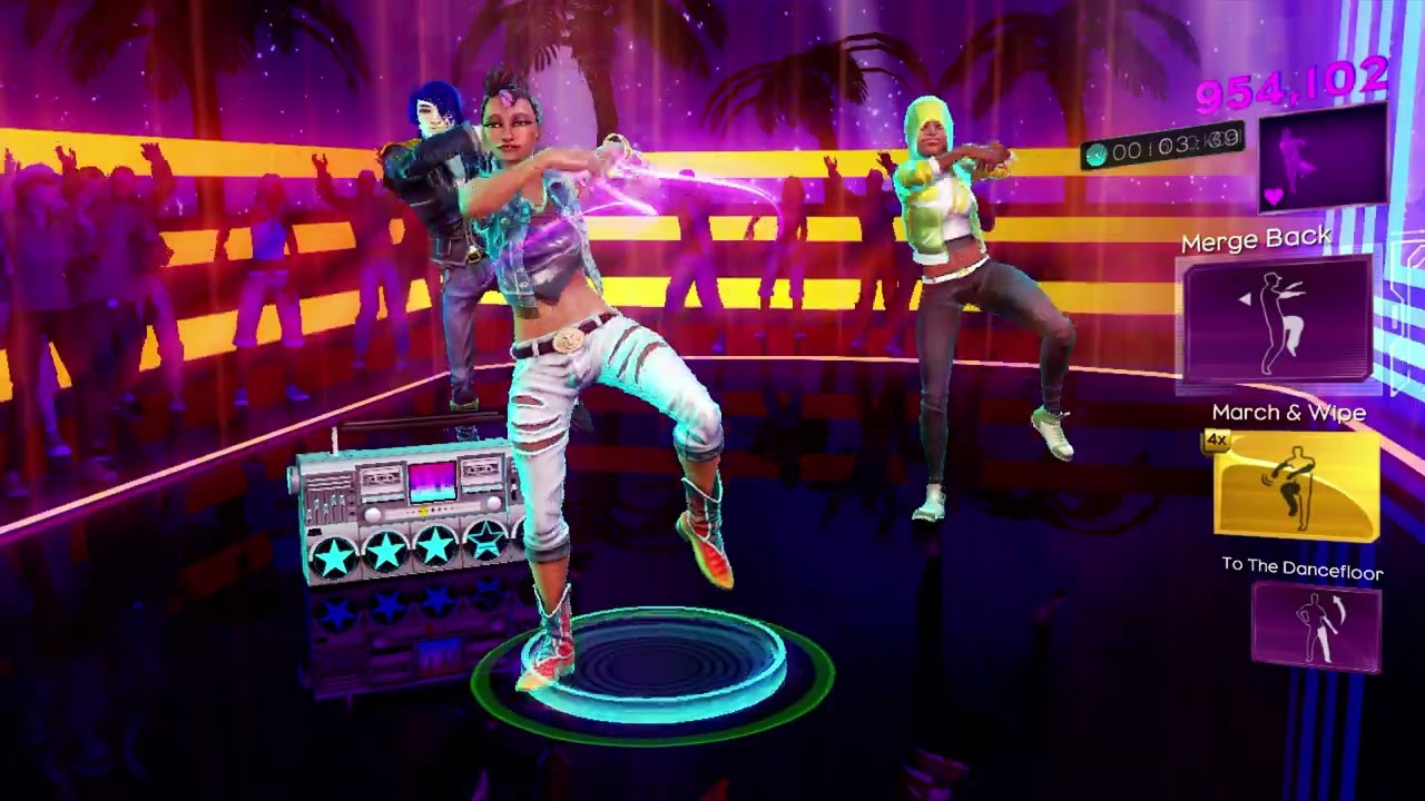 Dance Central 3 Fire Burning