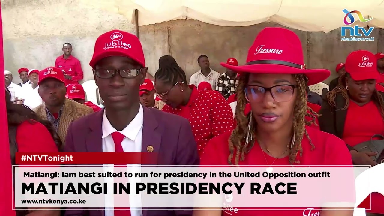 Матианги заявляет, что ему лучше всего подходит баллотироваться на пост президента в составе объе...