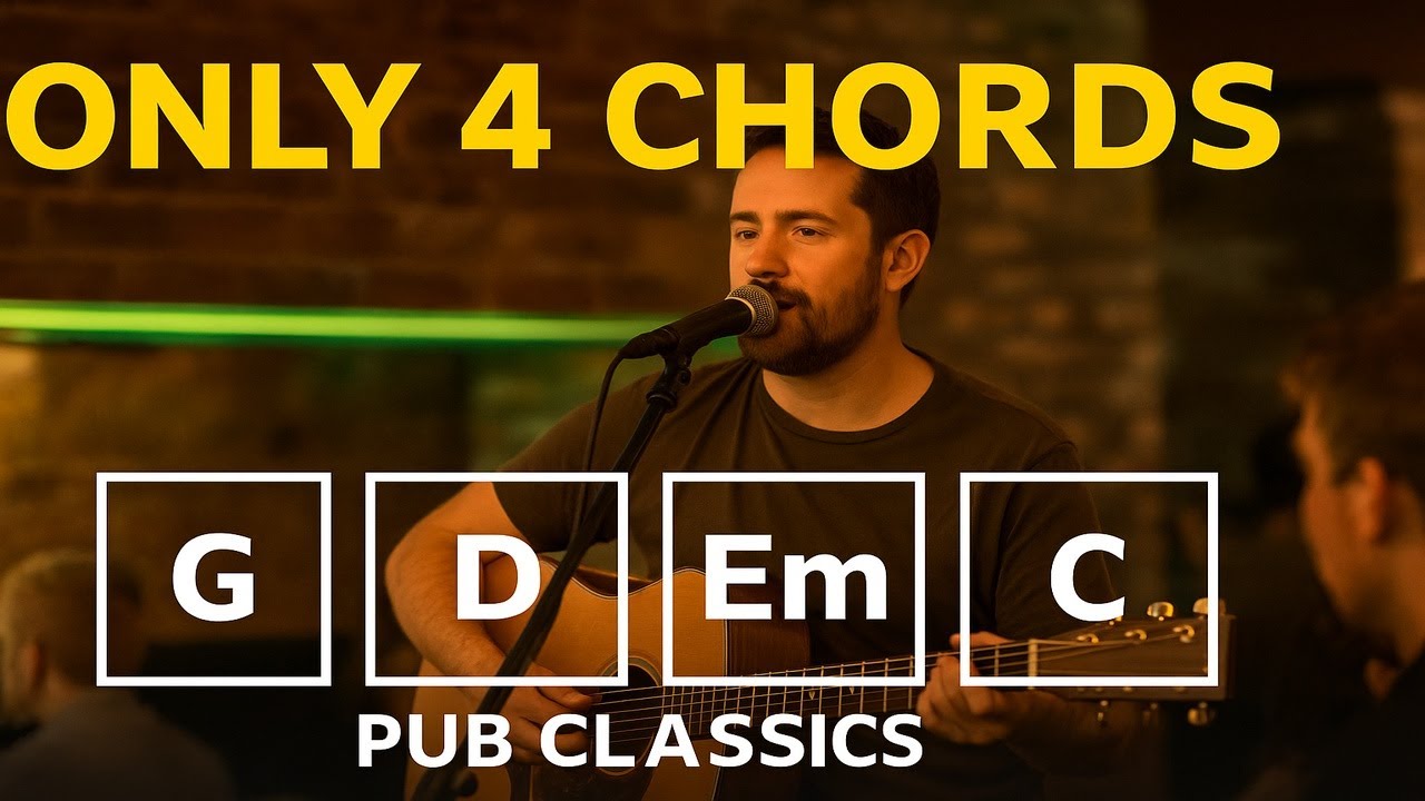 20 Popular Songs with Just 4 Chords (G, D, Em, C)