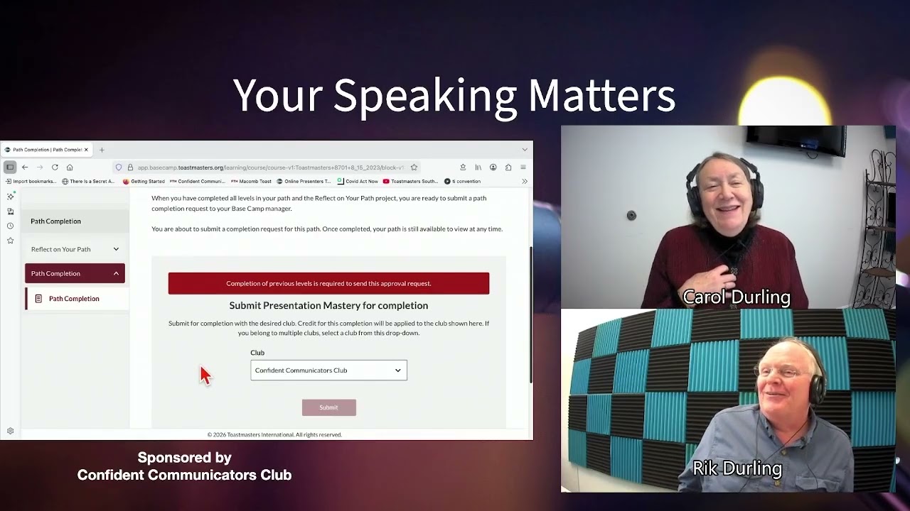 Your Speaking Matters - Learning Pathways Part 3