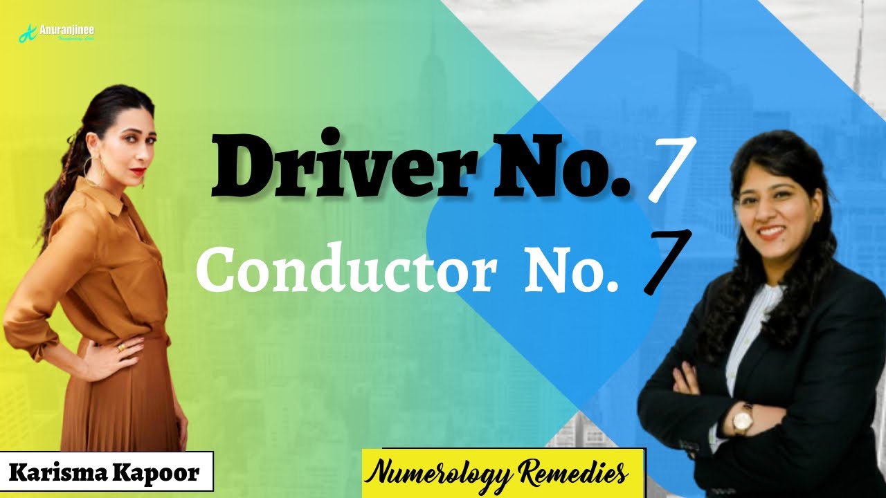 Driver Number 7 Conductor Number 7 #numerology