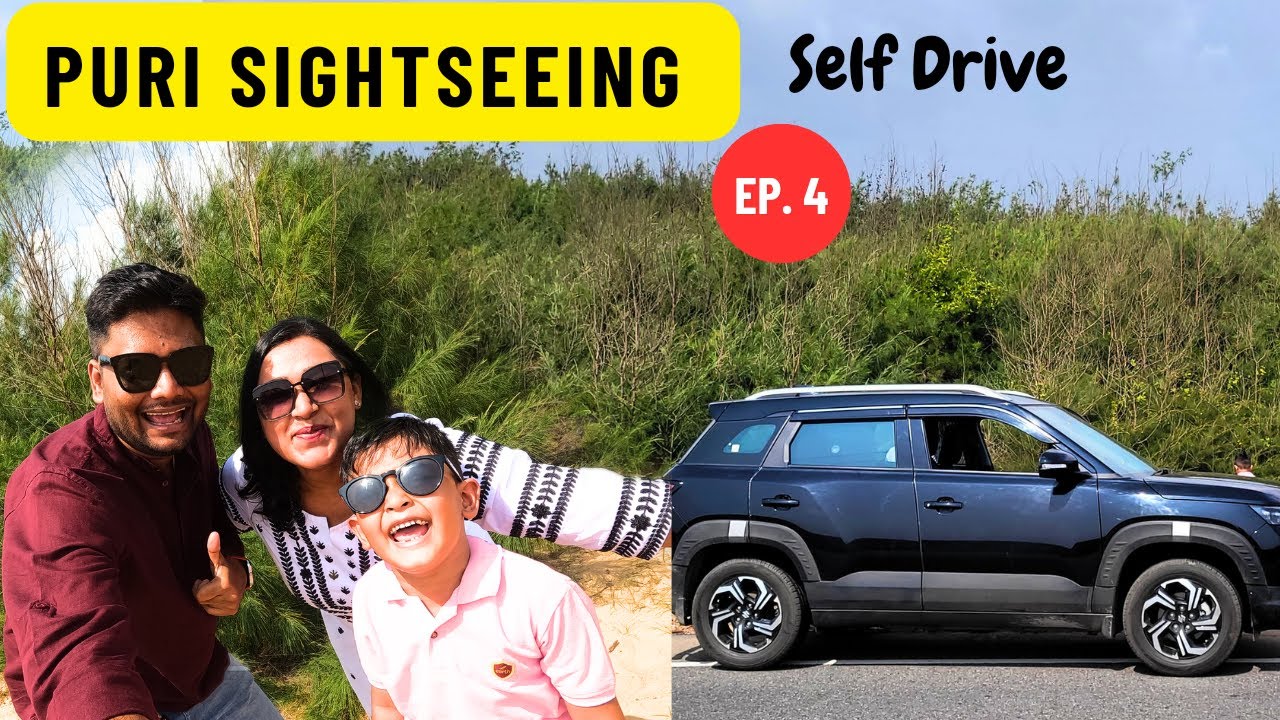 Puri sightseeing by car। Konark Sun Temple। Chandrabhaga Beach। Blue Flag Beach Puri। Better Living