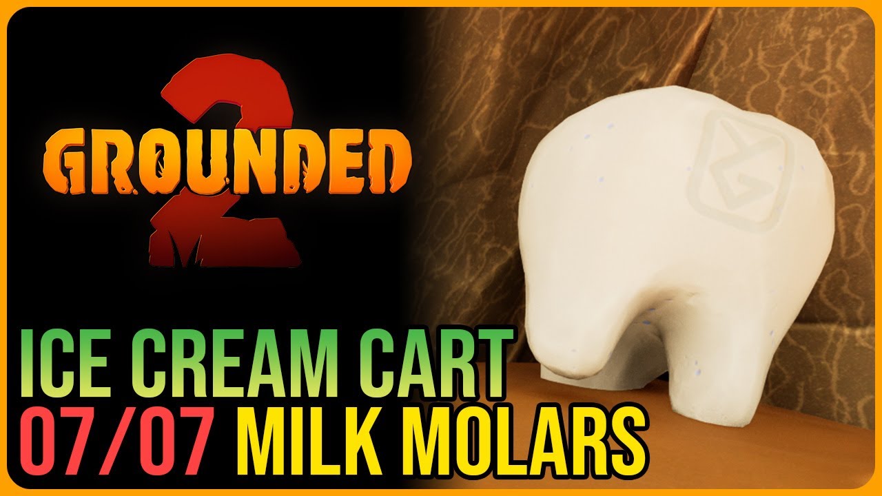 All Ice Cream Cart Milk Molar Locations &ndash; Grounded 2