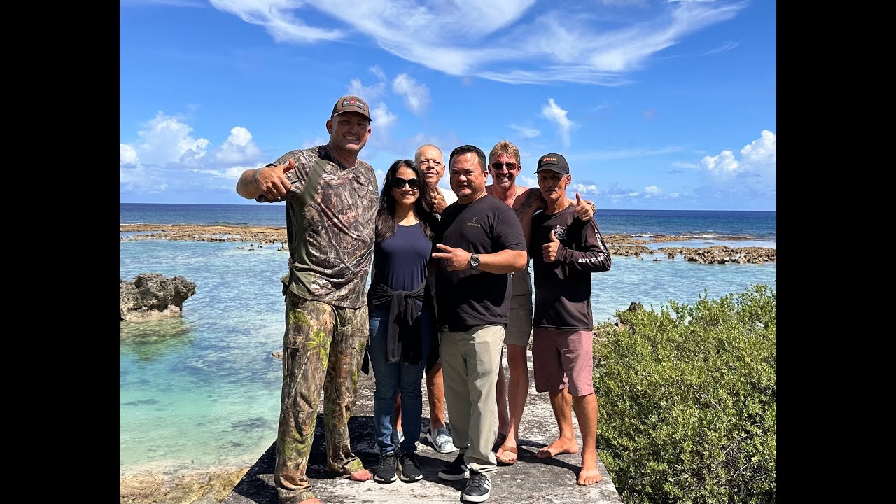 Hunting with Robert Arrington in Rota CNMI 