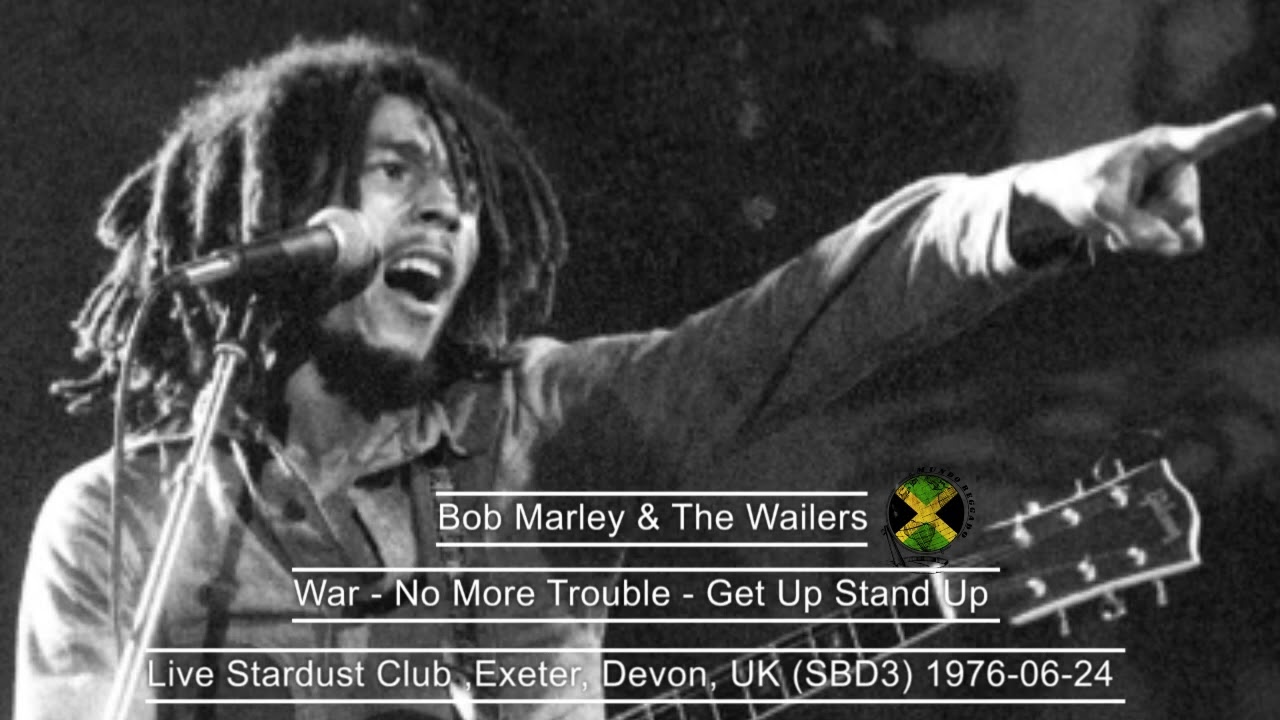 Bob Marley - War + No More Trouble + Get Up Stand Up Live Stardust Club ,Exeter,  SBD3 (24/06/1976)
