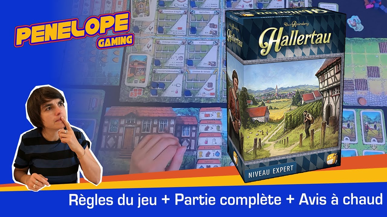 HALLERTAU, du pur Uwe Rosenberg - R&egrave;gles du jeu, Partie compl&egrave;te, Avis &agrave; chaud !