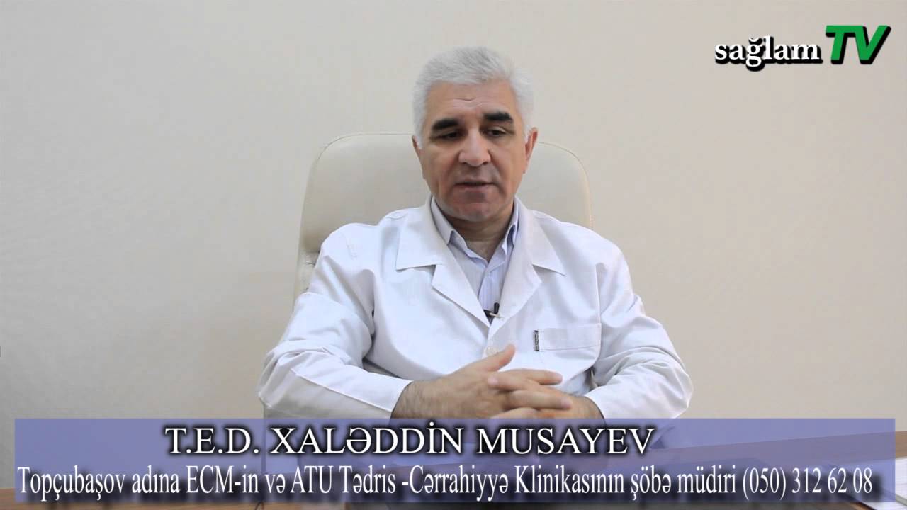T,E,D, Xaləddin Musayev. Babasil xəstəliyi və onun d&uuml;zg&uuml;n m&uuml;alicəsi.