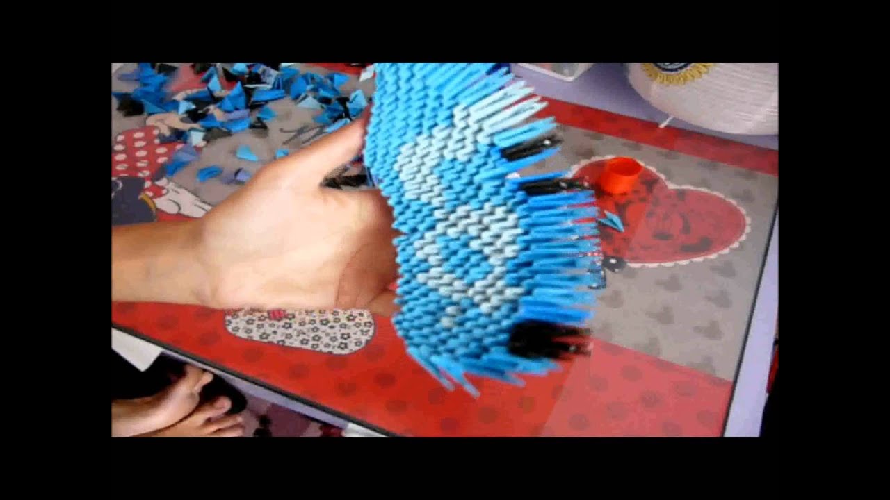 Origami 3d butterfly tutorial