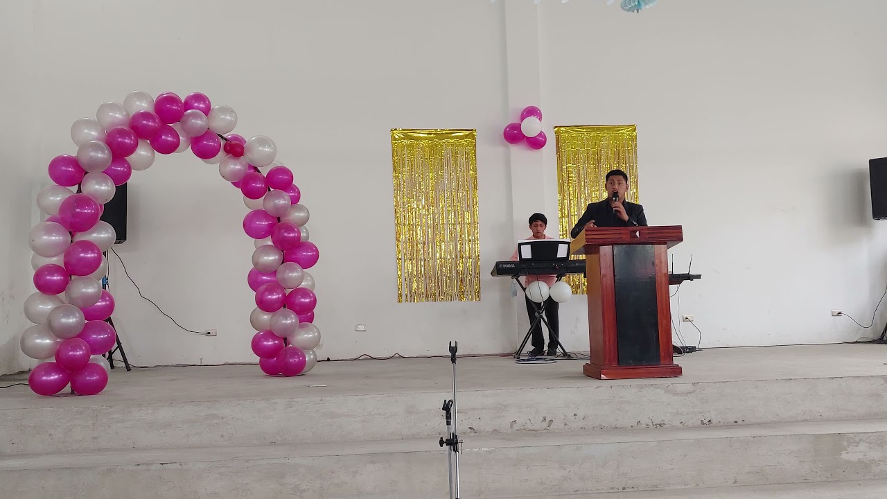 Luis Lema (animacio en la Iglesia Remanente de Dios)