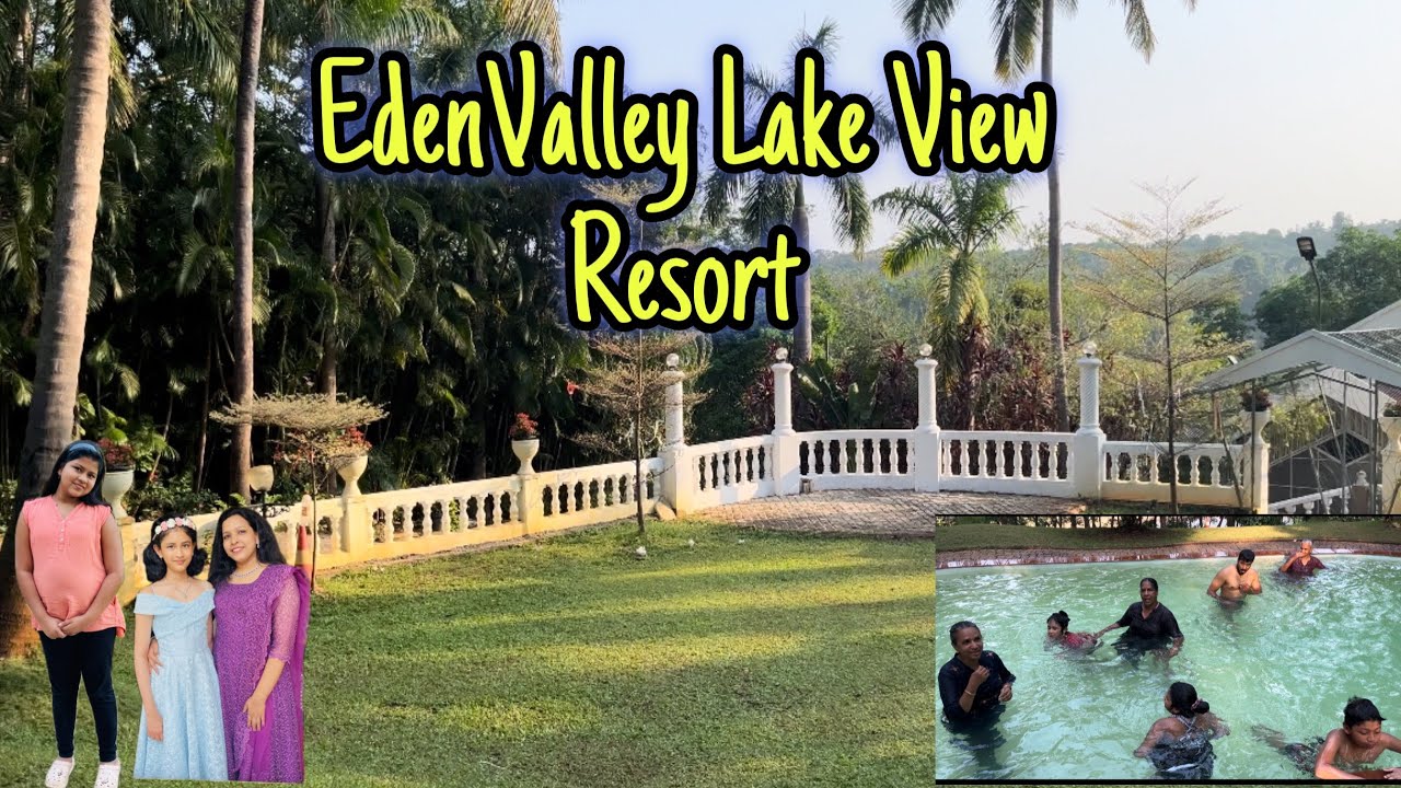 Eden valley resort  🛖🏊അതും നമ്മുടെ സ്വന്തം poomala❤️#pool #resort #thrissur #youtube #travel