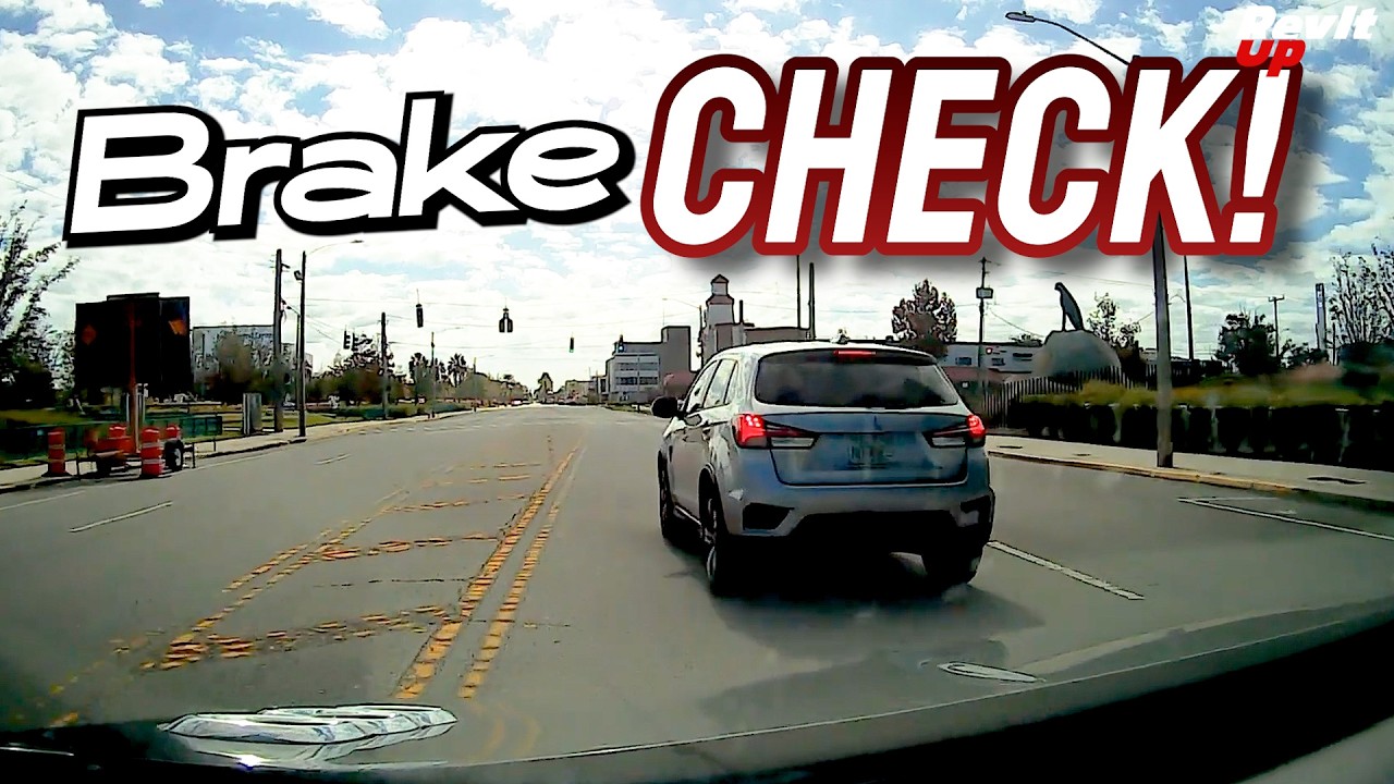 RAGER Acts Like This After Being Honked At! Bad Driving, Car Crashes, Dashcam Video 877