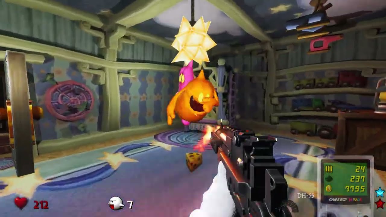 GOATED MAP!!!- Luigi's Mansion with Full EE BO3 Custom Zombies