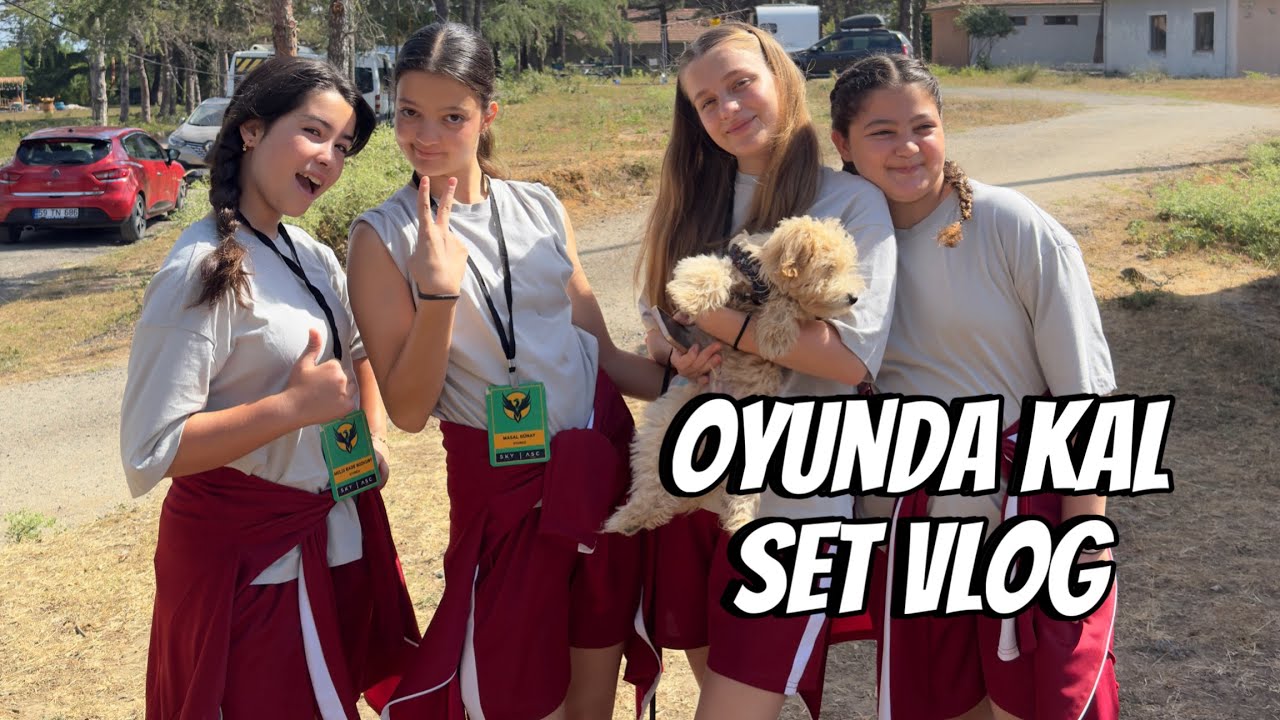 OYUNDA KAL EĞLENCE ARENASI SİNEMA FİLM ÇEKİMLERİ SET VLOĞU