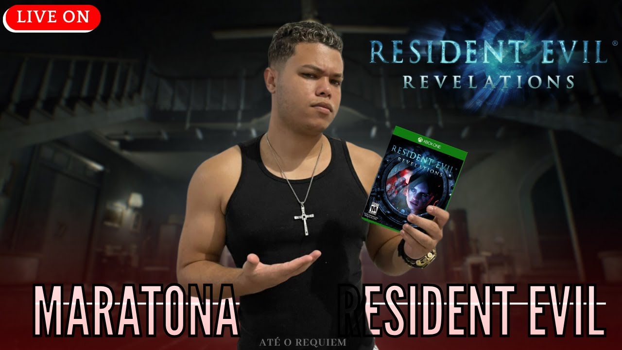 🔴 MARATONA RESIDENT EVIL ATÉ O REQUIEM | RESIDENT EVIL REVELATIONS MODO INFERNAL GRAÇAS AO FAHAEL🔴