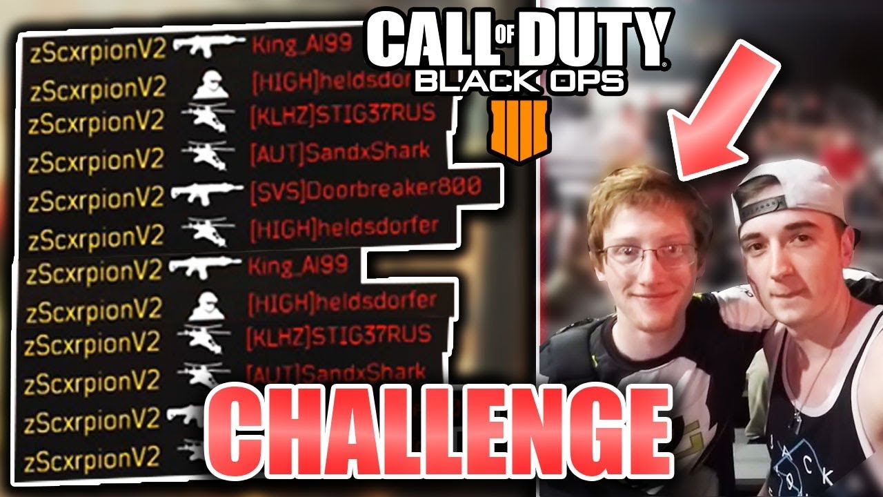 SCUMP CHALLENGE in Black Ops 4 | MarcelScorpion