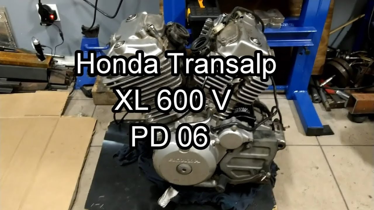 Honda XL 600 V Transalp  #7 Zaczynam rozbierać silnik cz:1