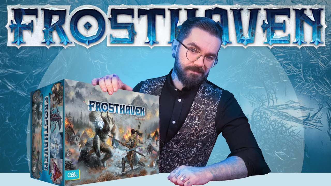 Frosthaven - Wielkie Pudło Pełne Przygody - Prezentacja Zasad i Początek Kampanii. GRA PLANSZOWA
