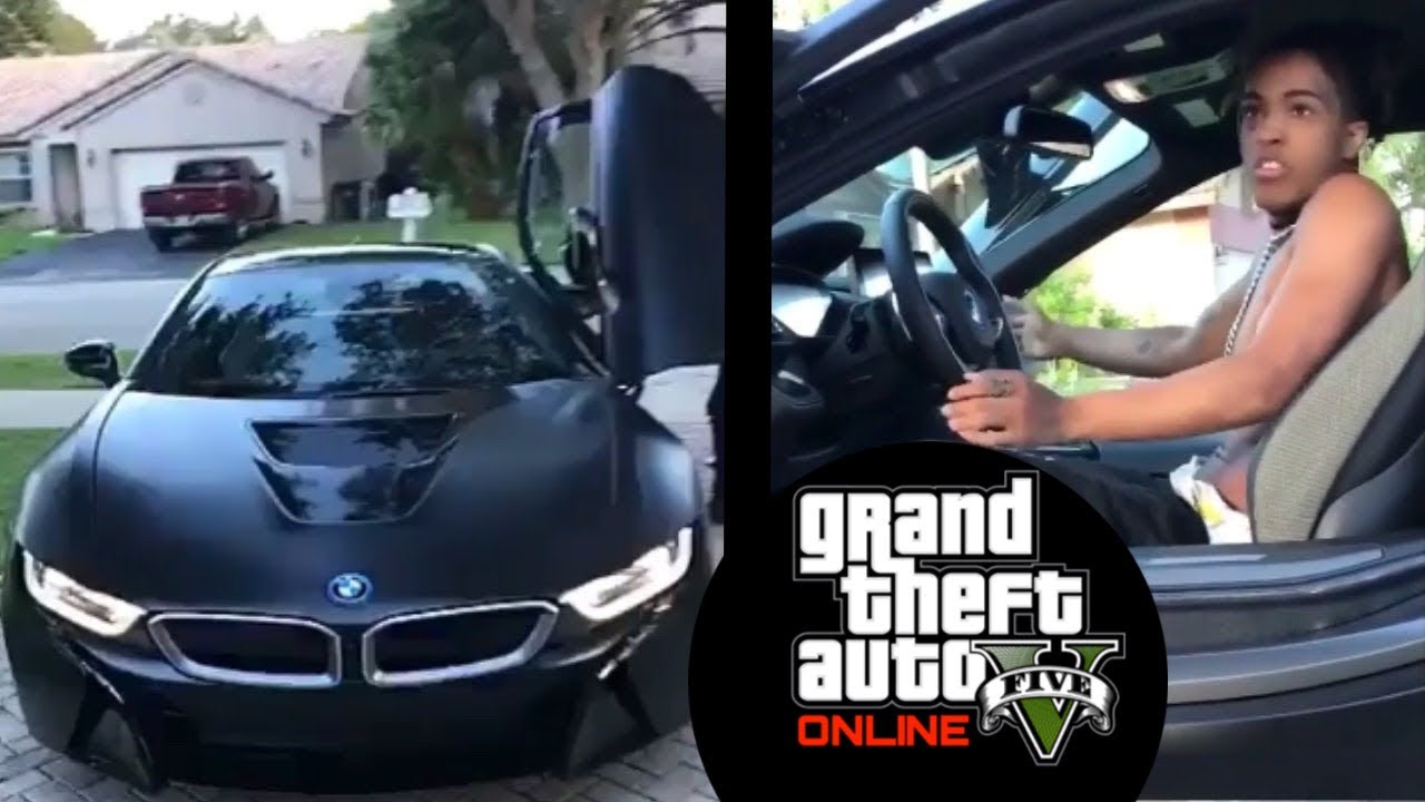 GTA 5 - New XXXTENTACION DLC Car Customization - Ubermacht Niode (BMW i8)