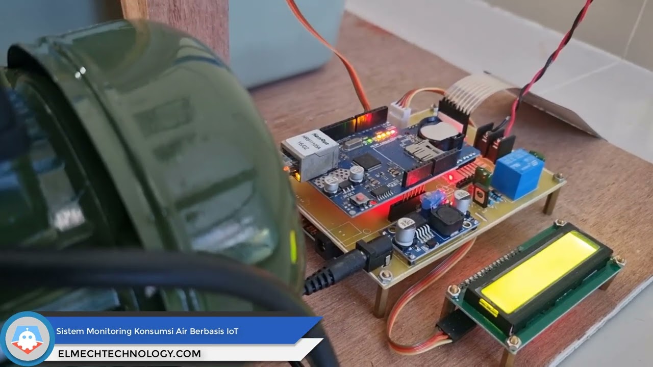 #A10 Sistem Monitoring Flow Meter Secara Online Berbasis IoT | Water  Flow Monitoring System