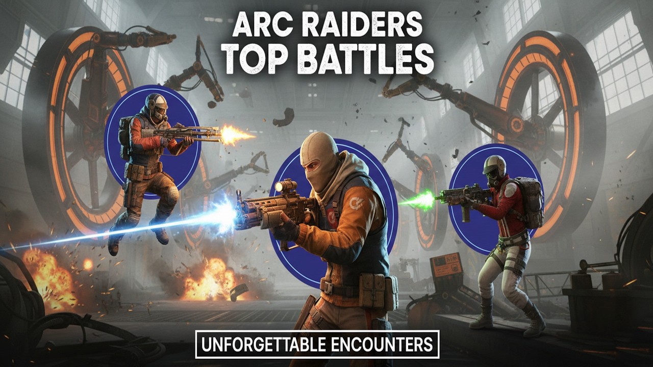 El PvP de Arc Raiders es OTRO NIVEL (Mejores batallas) #pvp #arcraiders #viral
