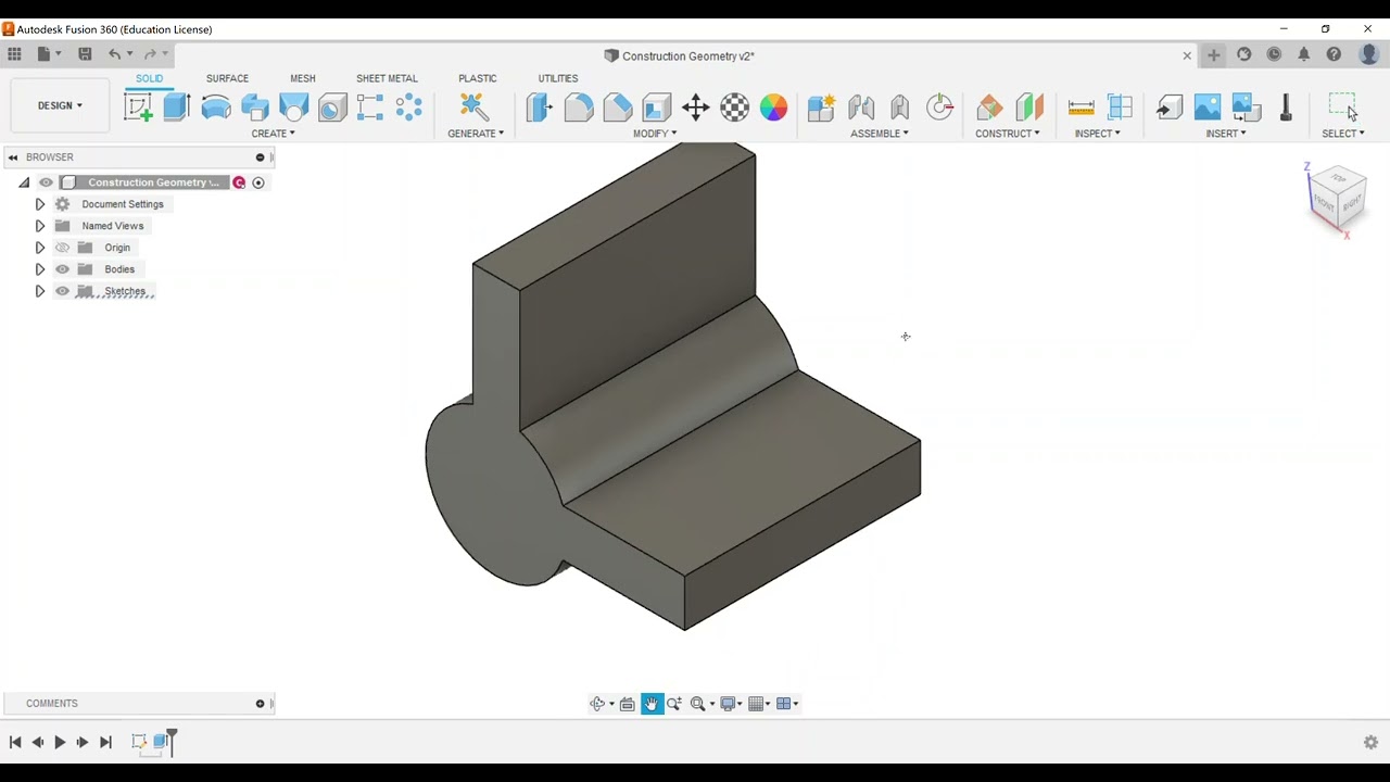 Part Modeling - Inspect Panel, Measure, and Section Analysis