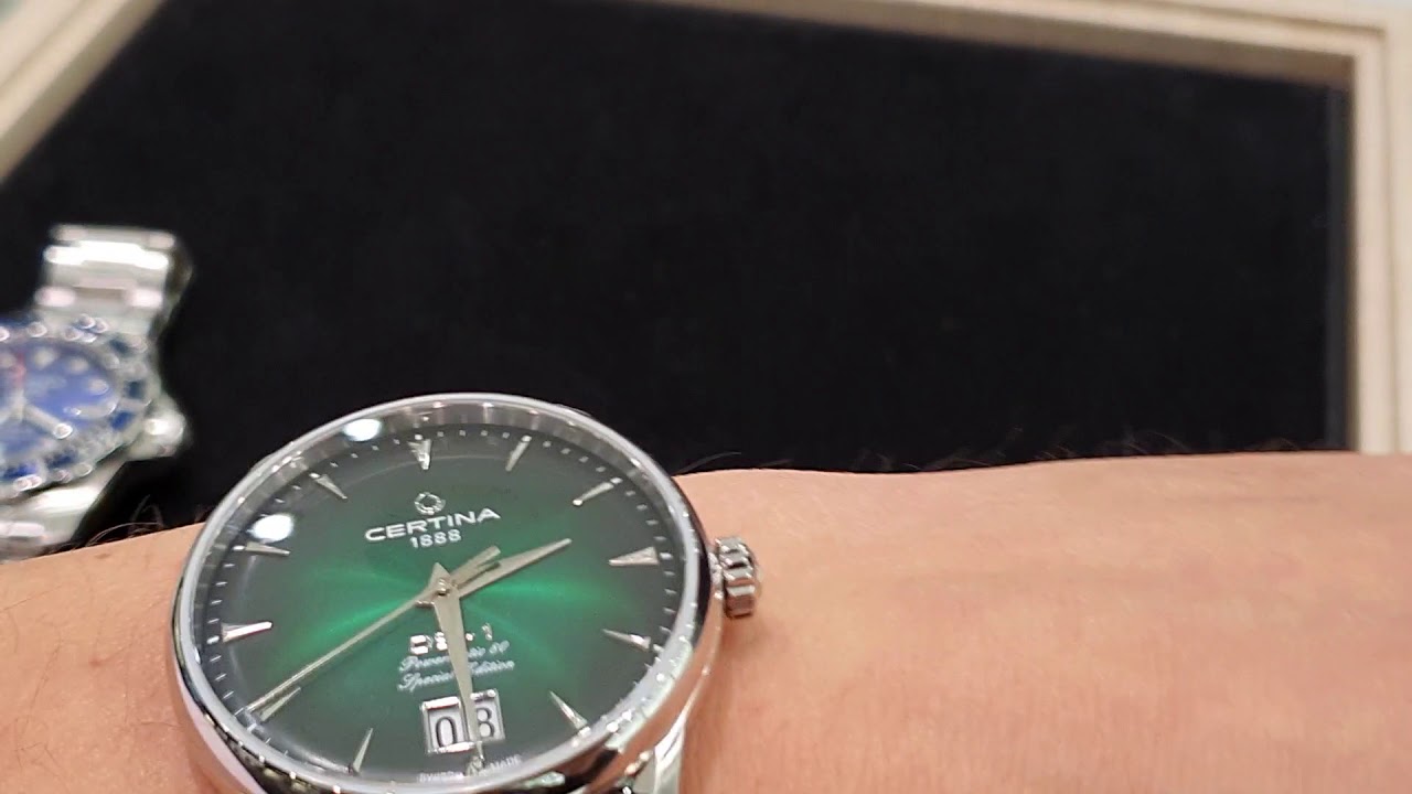 Certina DS-1 Vintage Powermatic 80 Big Date Green Special Edition, ref. C029.426.11.091.60