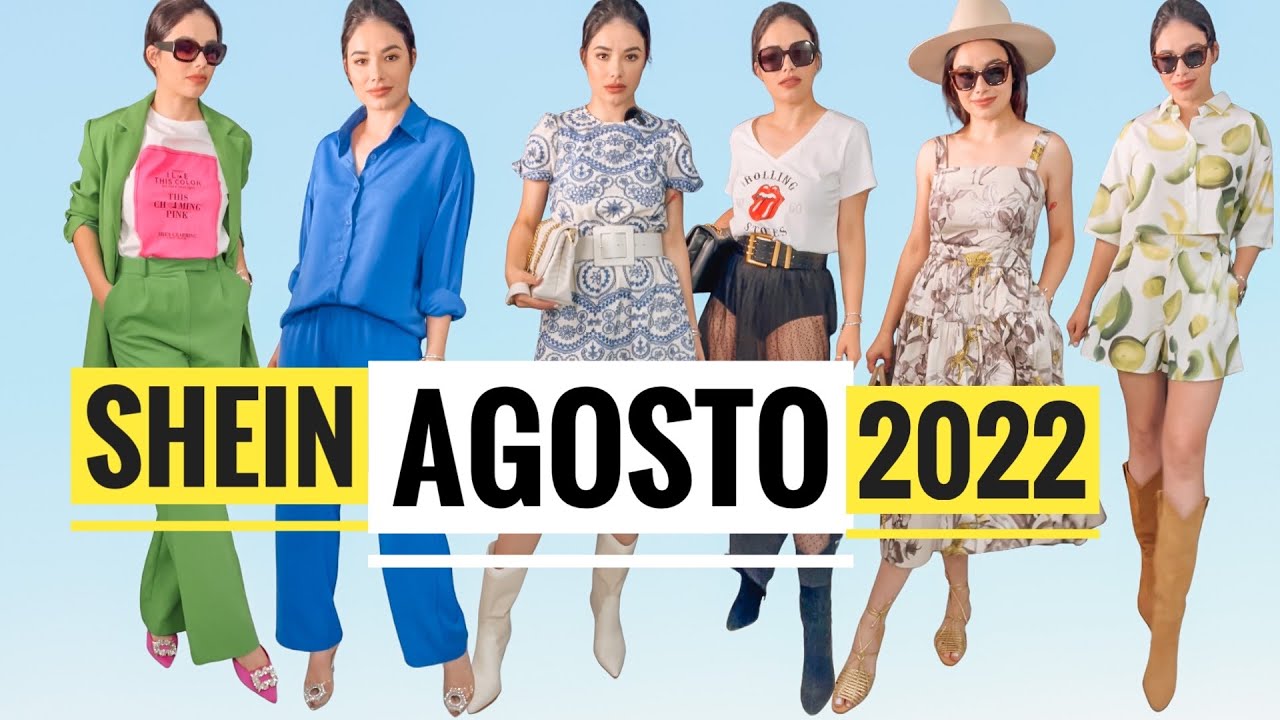 HAUL SHEIN AGOSTO 2022|GUÍA DE COMPRAS SHEIN 2022|LO ÚLTIMO DE SHEIN AGOSTO 2022| SHEIN ⭐️YISSEL G⭐️