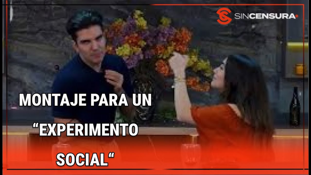 No estamos para este TIPO de &ldquo;EXPERIMENTOS SOCIALES&rdquo;