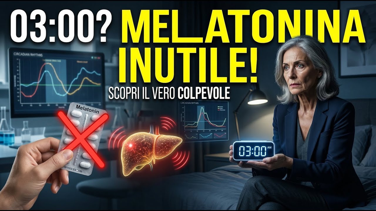 Svegliarsi alle 3 di notte? Perché la melatonina spesso non funziona