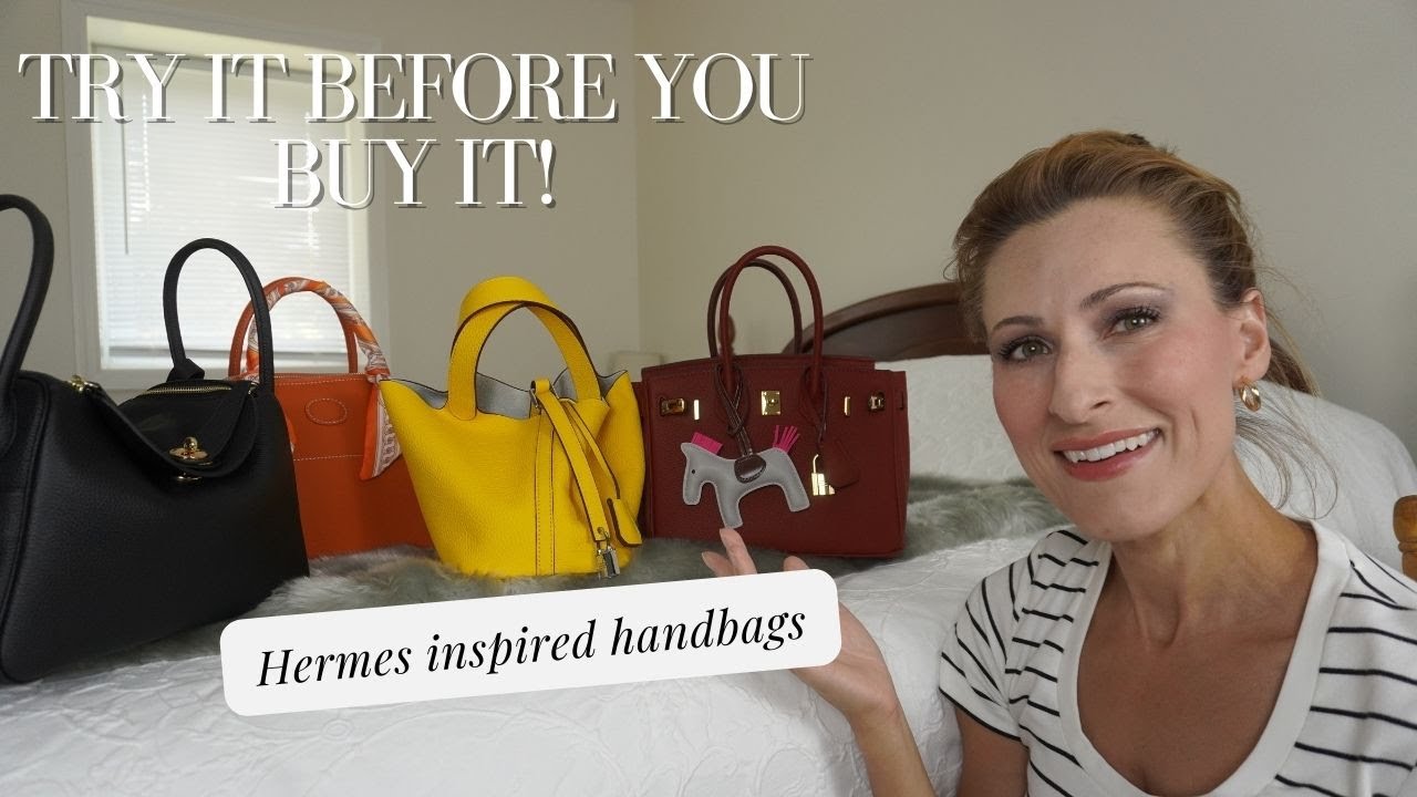 Hermes Inspired Handbags - Picotin, Lindy, Bolide, Birkin | Would I Buy the Real Thing?