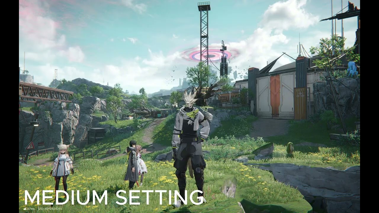 Arknights: Endfield graphics setting comparison part 1 | 4k