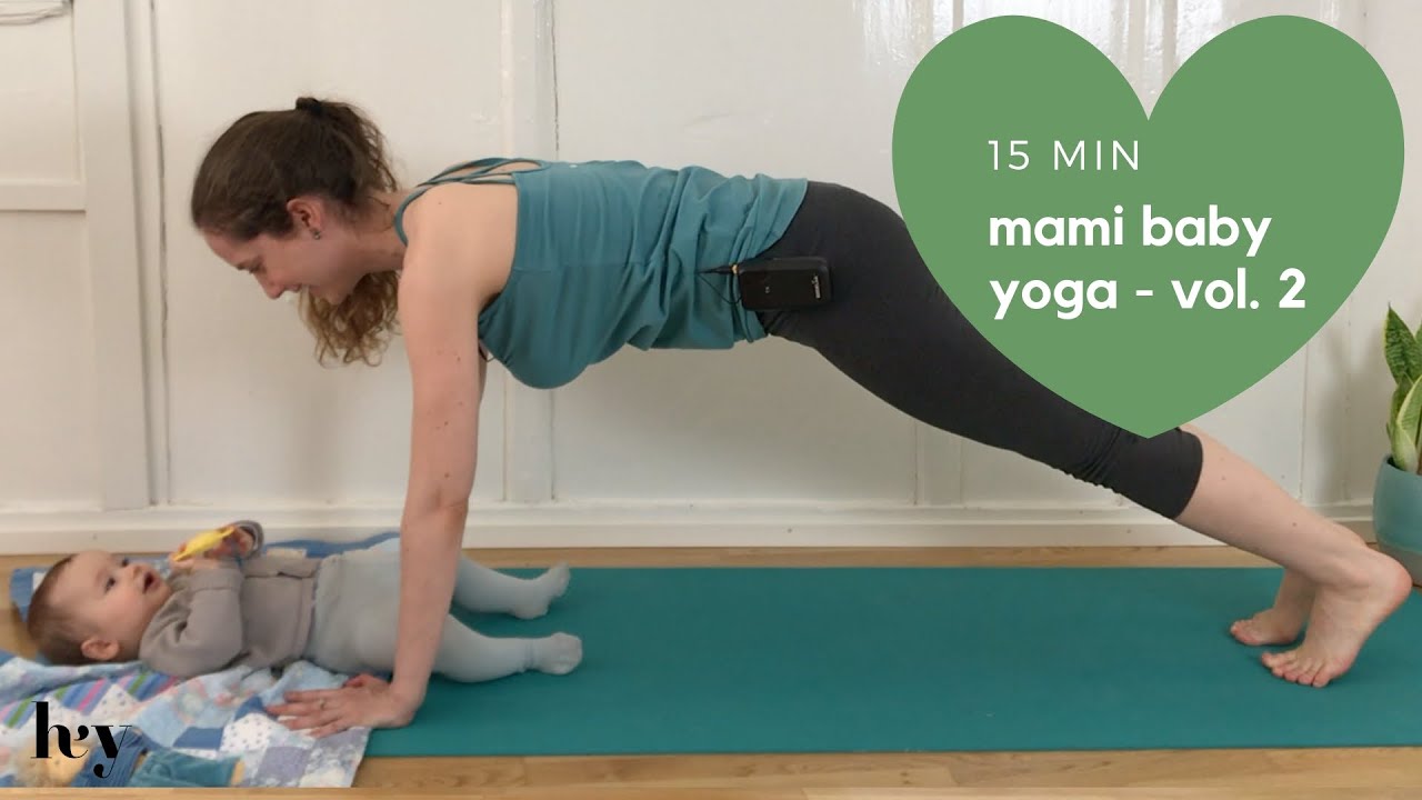 Mami Baby Yoga | kurze Sequenz zur Mobilisation und Dehnung | Spass mit dem Baby