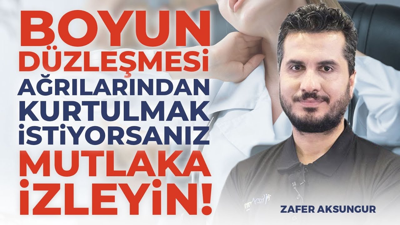 Dik Duramıyorsanız DİKKAT! Boyun Düzleşmesi Ağrılarından Kurtulmak İstiyorsanız İZLEYİN!