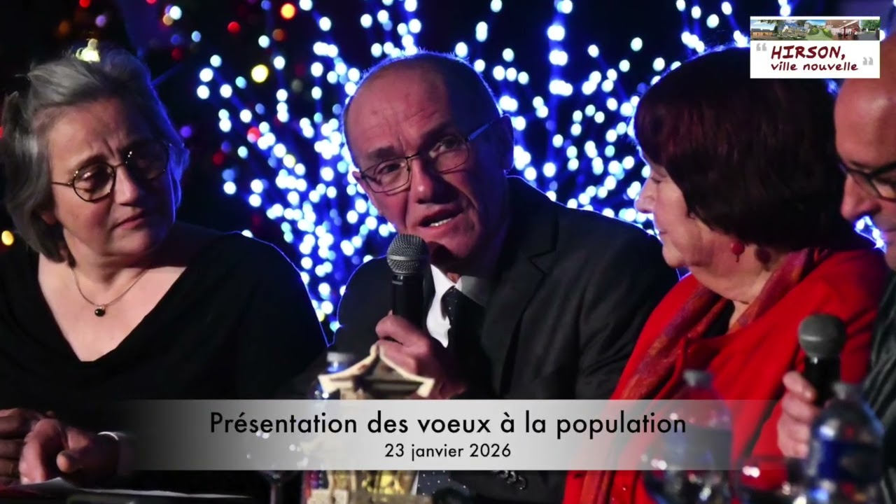 2026 - PRÉSENTATION DES VOEUX À LA POPULATION