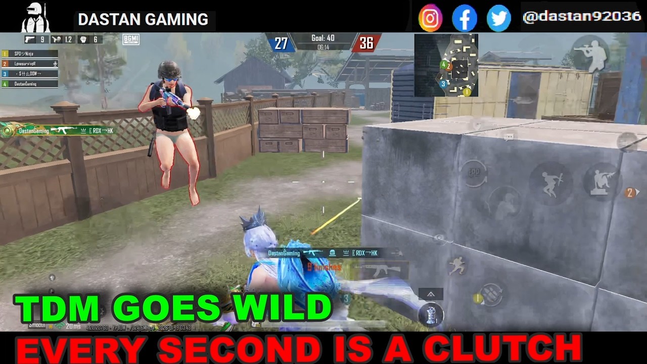 🔴BGMI MOBILE /TDM GOES WILD: EVERY SECOND IS A CLUTCH | HIGH-OCTANE GAMEPLAY !#shorts  #bgmi