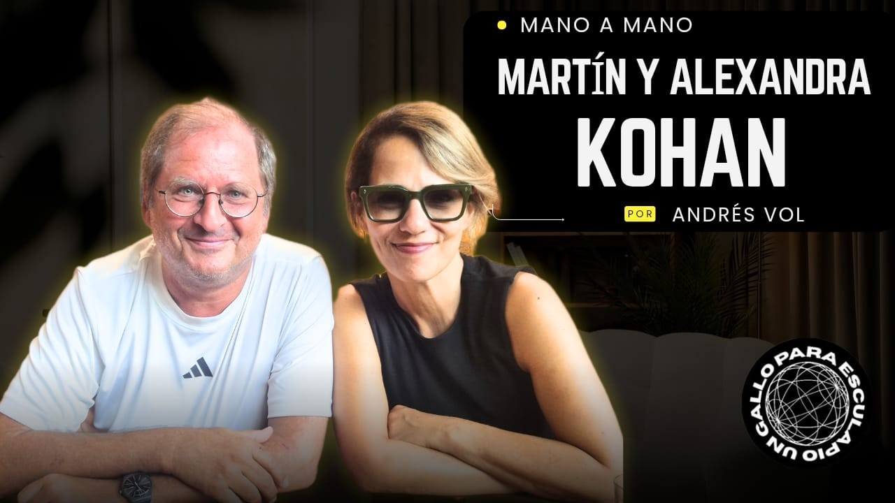 Mano a mano con Martín y Alexandra Kohan