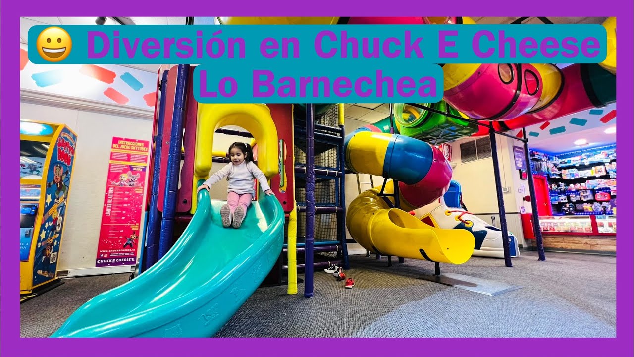 🐭 Visitanos Chuck E. Cheese Cantagallo en Lo Barnechea, Chile 🇨🇱 y nos divertimos toda la tarde!!